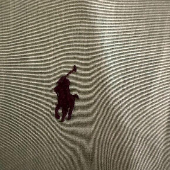 Ralph Lauren Men's Classic Mint Green Button Front Dress Shirt Size 18-36/37 - Picture 4 of 6